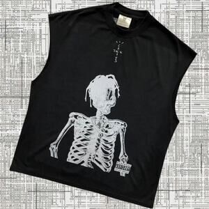Travis Scott Men's Black Tank Top